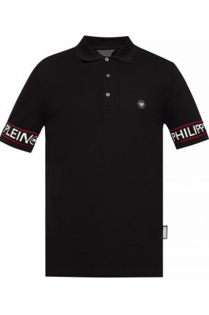 Polo with logo plaque, zdjęcie 1 Polo with logo plaque od Philipp Plein